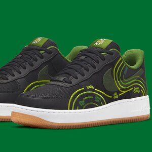 Nike Air Force 1 '07 LV8 Men's Sizes NY vs NY Black White Green Gum DV2123-001